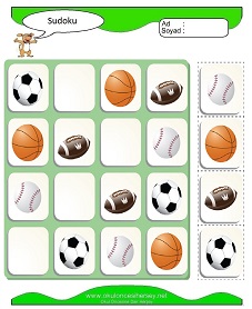 Sudoku Çocuk Bulmacaları